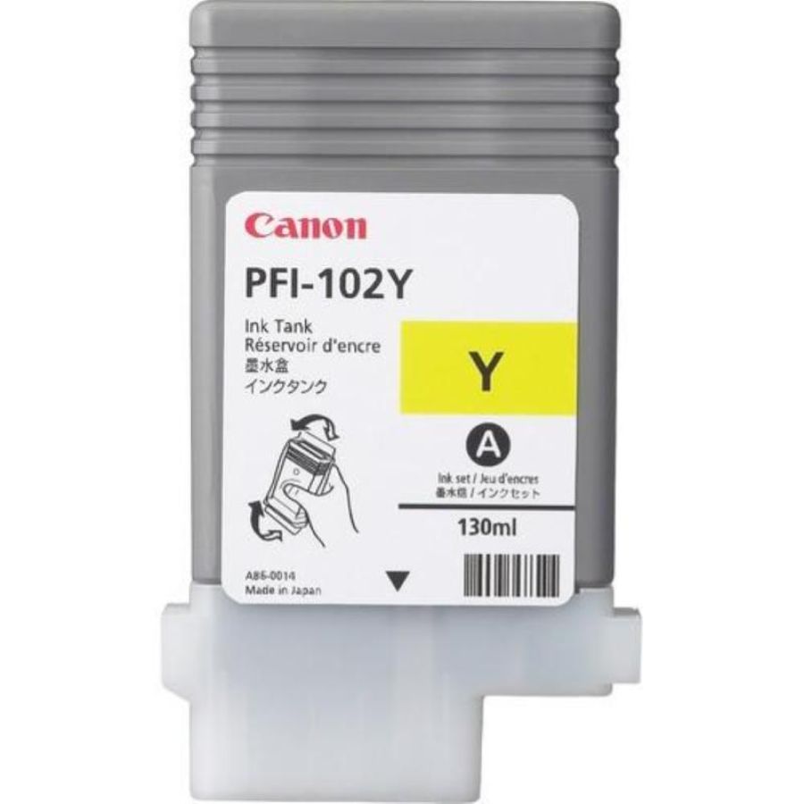Canon pfi-102y cartuccia d\`inchiostro originale giallo