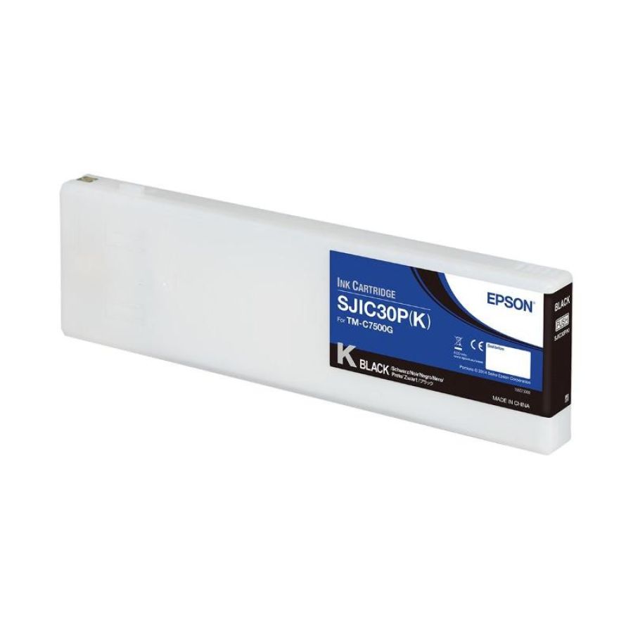 Epson sjic30p(k): ink cartridge for colorworks c7500g (black)