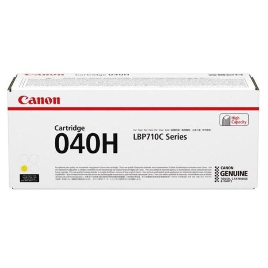 Canon 040h cartuccia toner 1 pz originale giallo