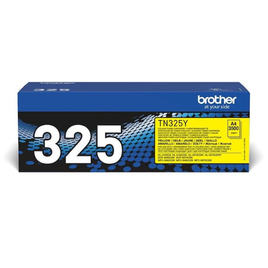 Brother tn-325y cartuccia toner 1 pz originale giallo