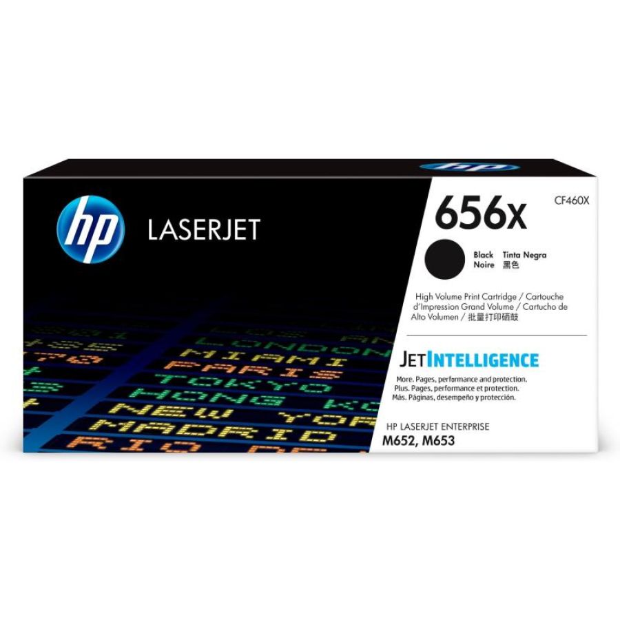 Hp cartuccia toner nero originale ad alta capacità laserjet 656x