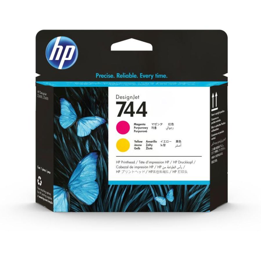 Hp testina di stampa magenta/giallo designjet 744