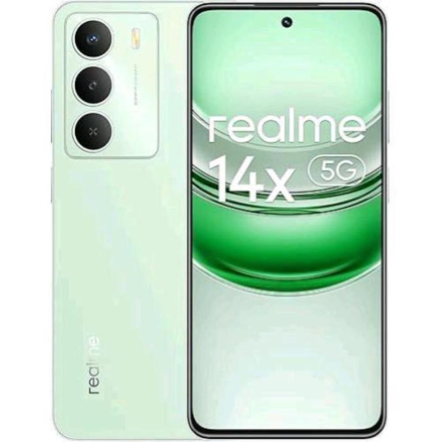 Realme 14x 5g dual sim 6.67 octa core 256gb ram 8gb 5g italia peridot green