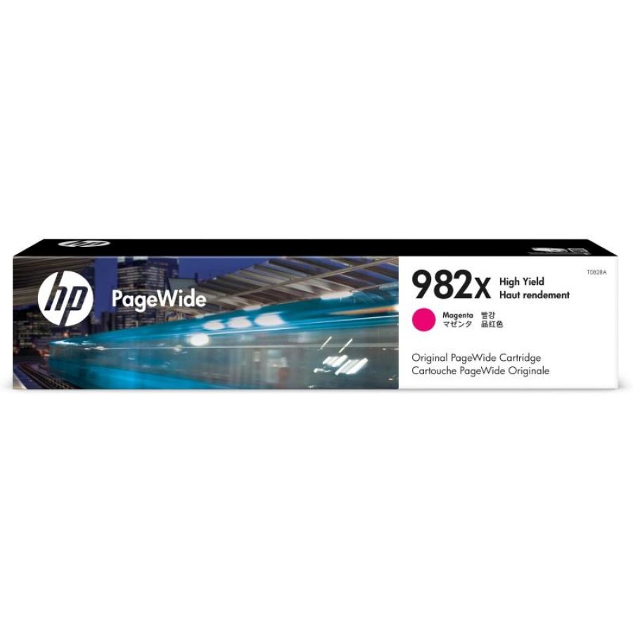 Hp cartuccia magenta originale ad alta capacità pagewide 982x