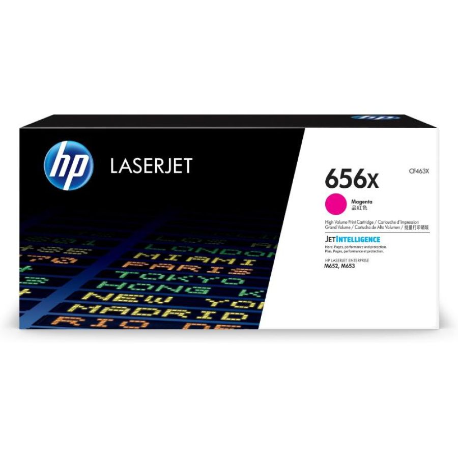 Hp cartuccia toner magenta originale ad alta capacità laserjet 656x