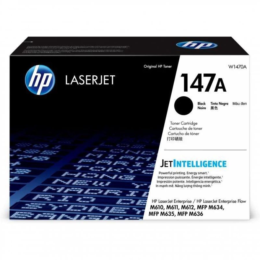 Hp laserjet cartuccia toner nero originale 147a