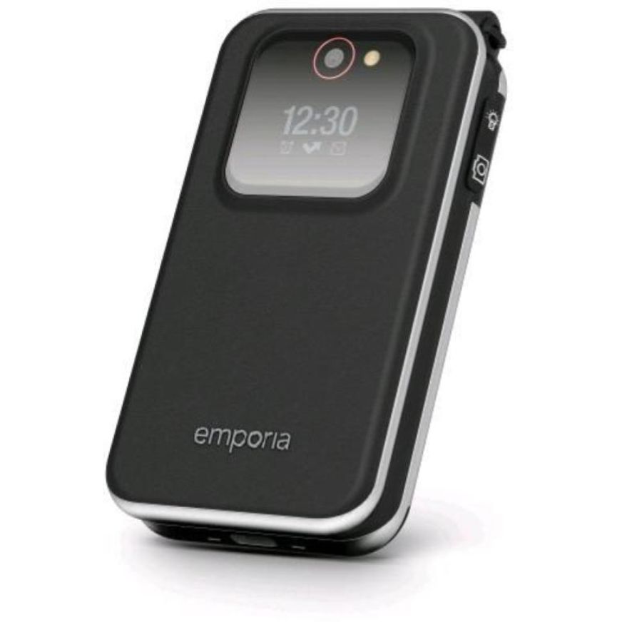 Emporia joy lte 4g 2.8 clamshell easy smartphone 4g lte italia black