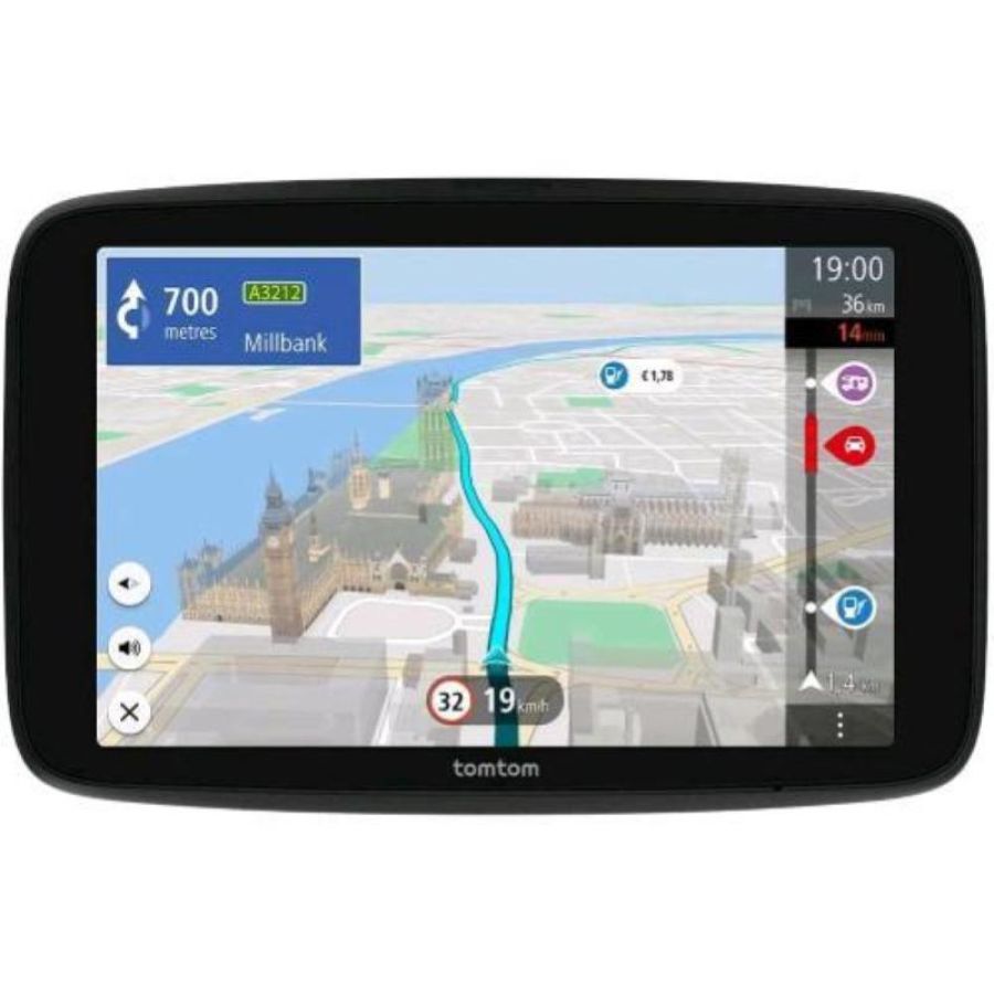 Tomtom go camper max 700 navigatore per camper e roulotte 7 pdi dedicati aggiornamenti wi-fi tomtom traffic salvataggio profili veicoli mappe mondo e zone a bassa emissione