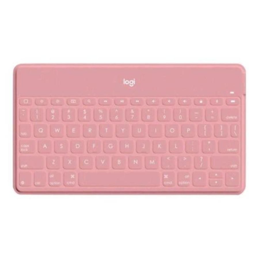 Logitech keys-to-go apple ipad/apple tv/iphone tastiera bluetooth qwerty italiana tasti scelta rapida ios rosa