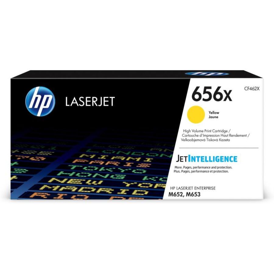 Hp cartuccia toner giallo originale ad alta capacità laserjet 656x