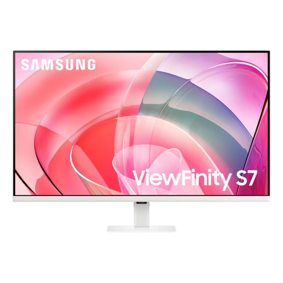 Samsung mon 32ips 4k uhd white hdmi usbc ls32d701eauxen dp tilt