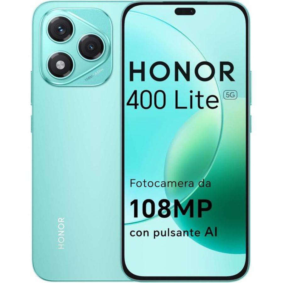 Honor 400 lite 5g 8+8/256gb marrs green dual sim - (garanzia italia - no brand)