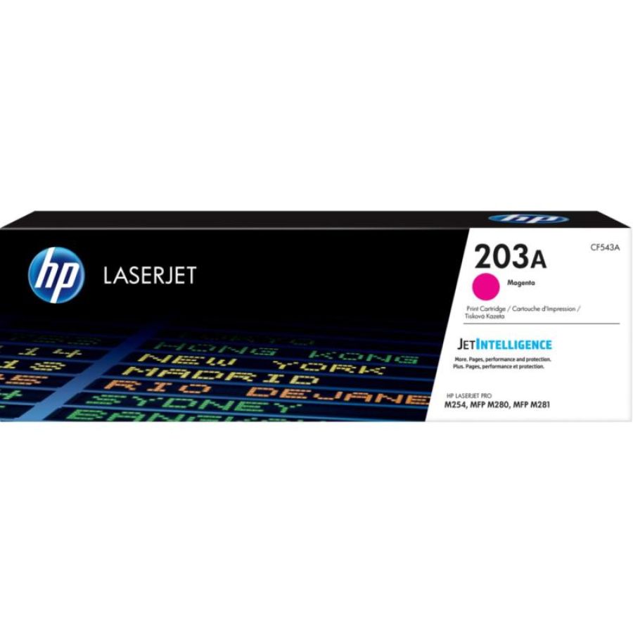 Hp cartuccia toner magenta originale laserjet 203a