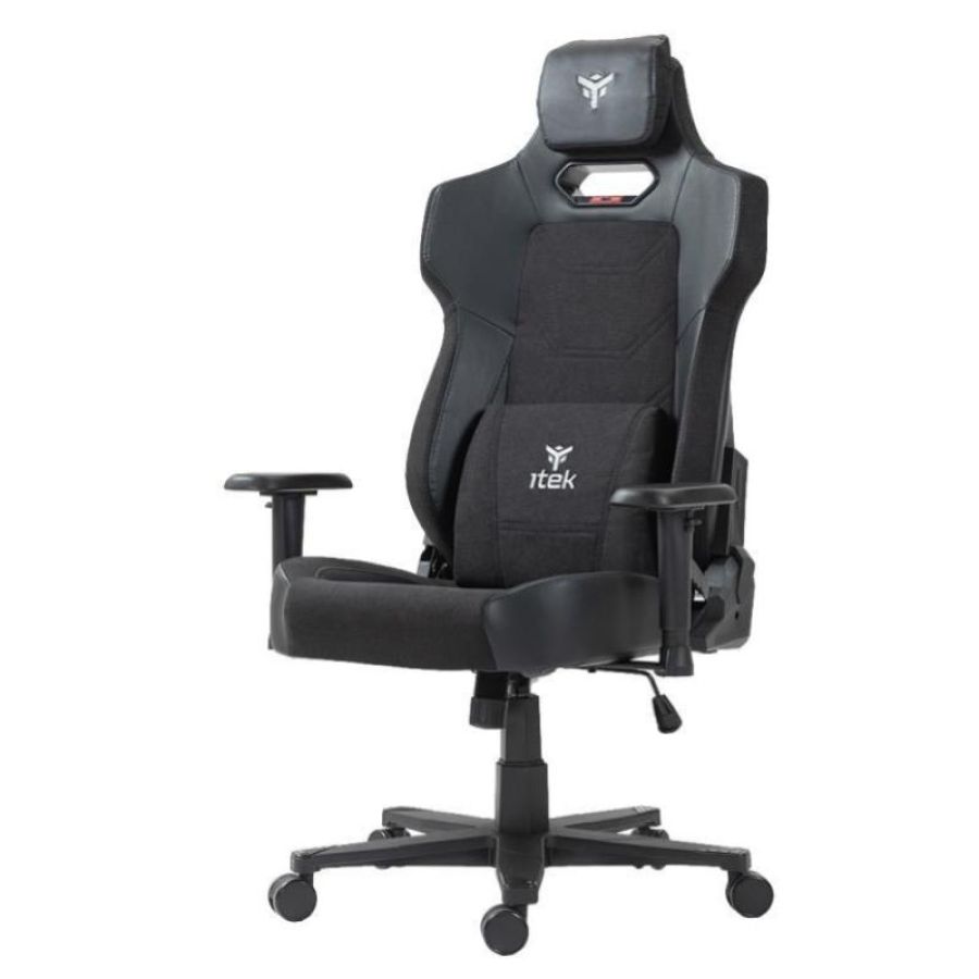 Sedia gaming chair shuttle pm66 - nera (itcgpm66bb)