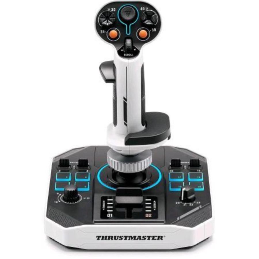 Thrustmaster sol-r 1 flightstick - il joystick per i combattimenti e l`esplorazione spaziale su pc