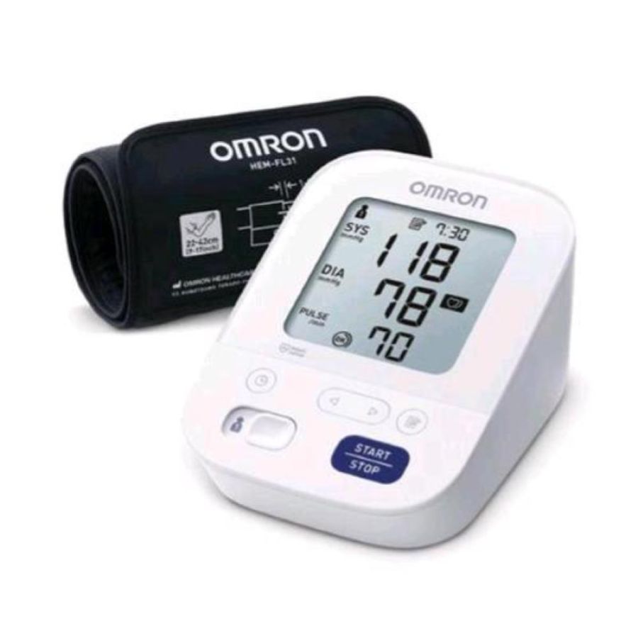 Gima omron m3 comfort hem-7155-e misuratore di pressione da braccio bianco