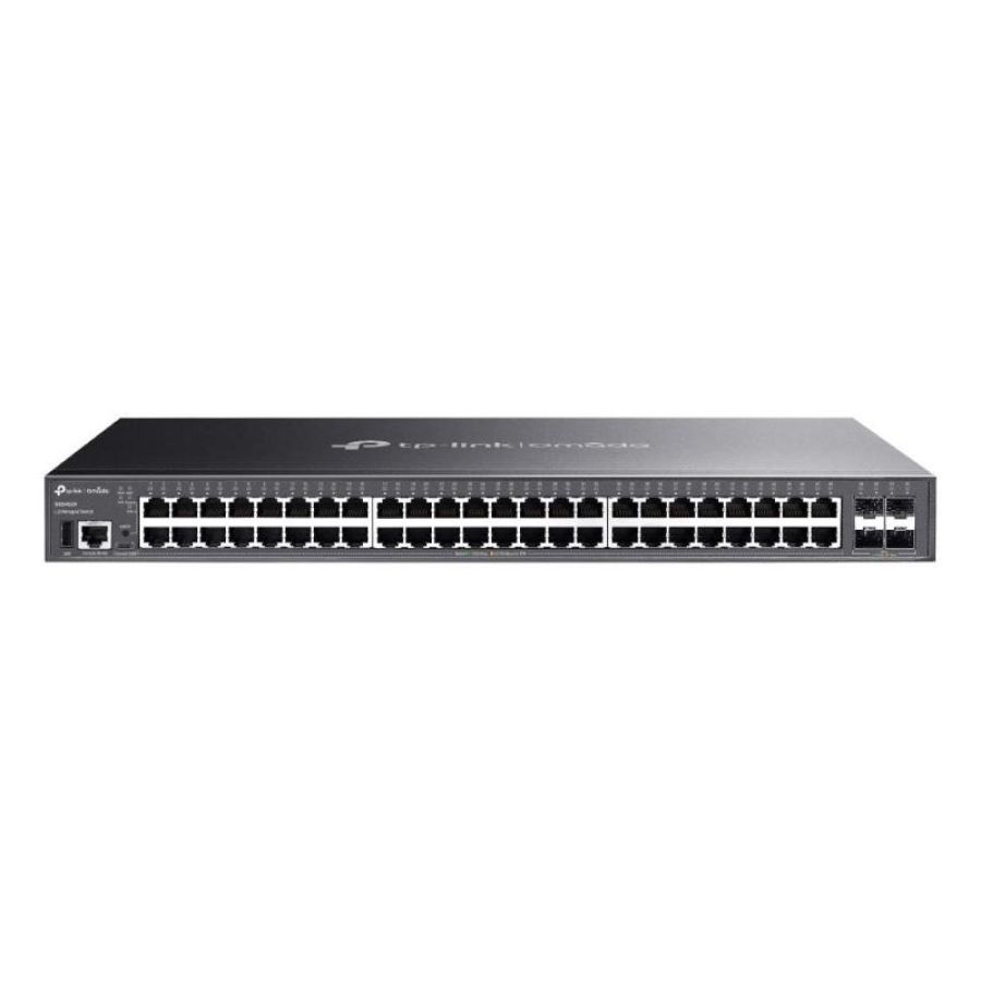 Tp-link omada sg5452x switch di rete gestito l3 gigabit ethernet (10/100/1000) nero