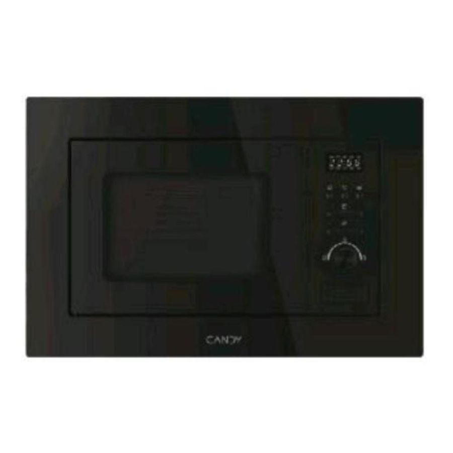 Candy ca20fmw7nb forno a microonde da incasso con grill 20 lt 800/1000w 13 programmi nero