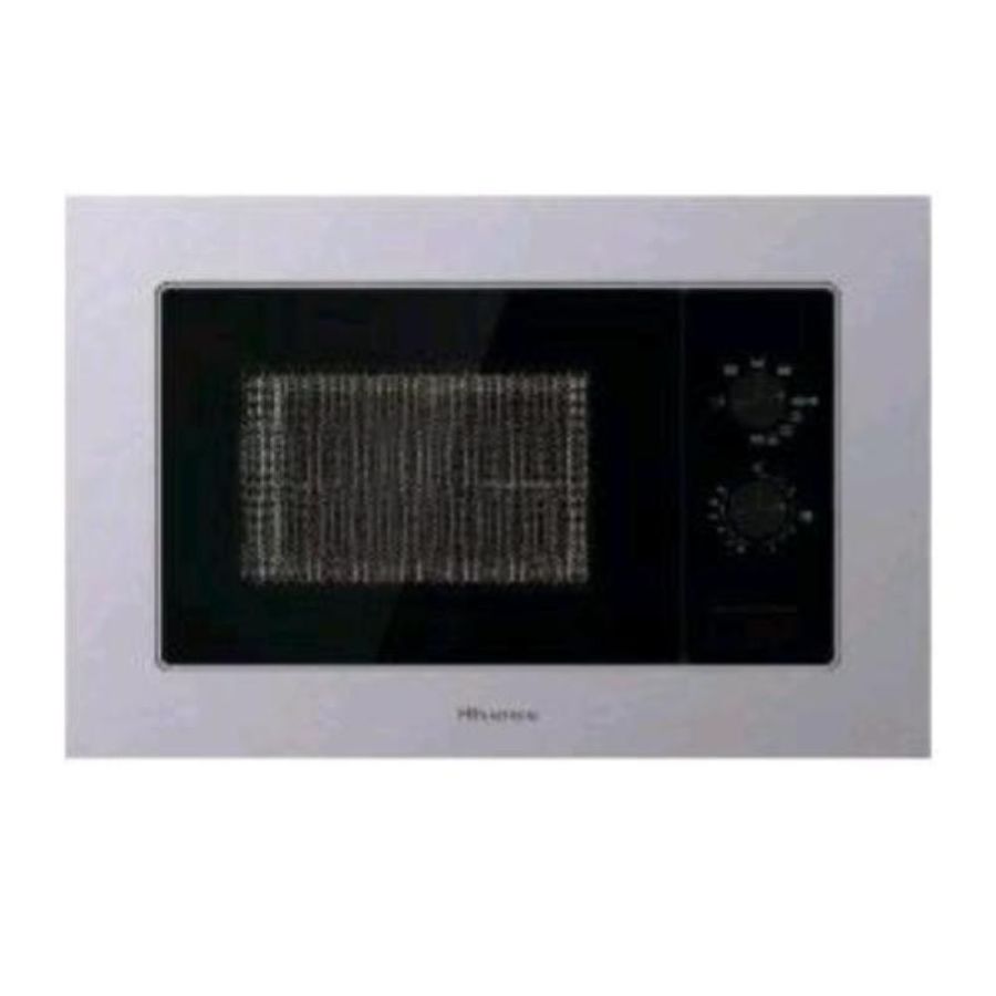 Hisense bim320g11x forno a microonde da incasso con grill 20 lt 800/1000w display led inox