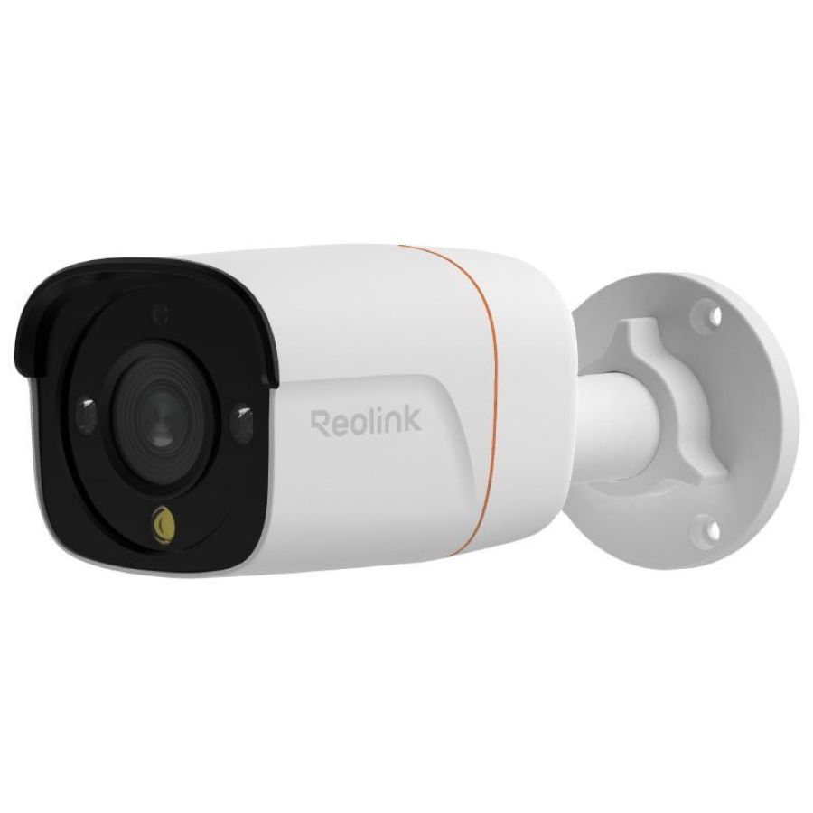 Reolink rp-pcb12m (serie pro) - telecamera da esterno 4k - poe - visione notturna a colori - faretti