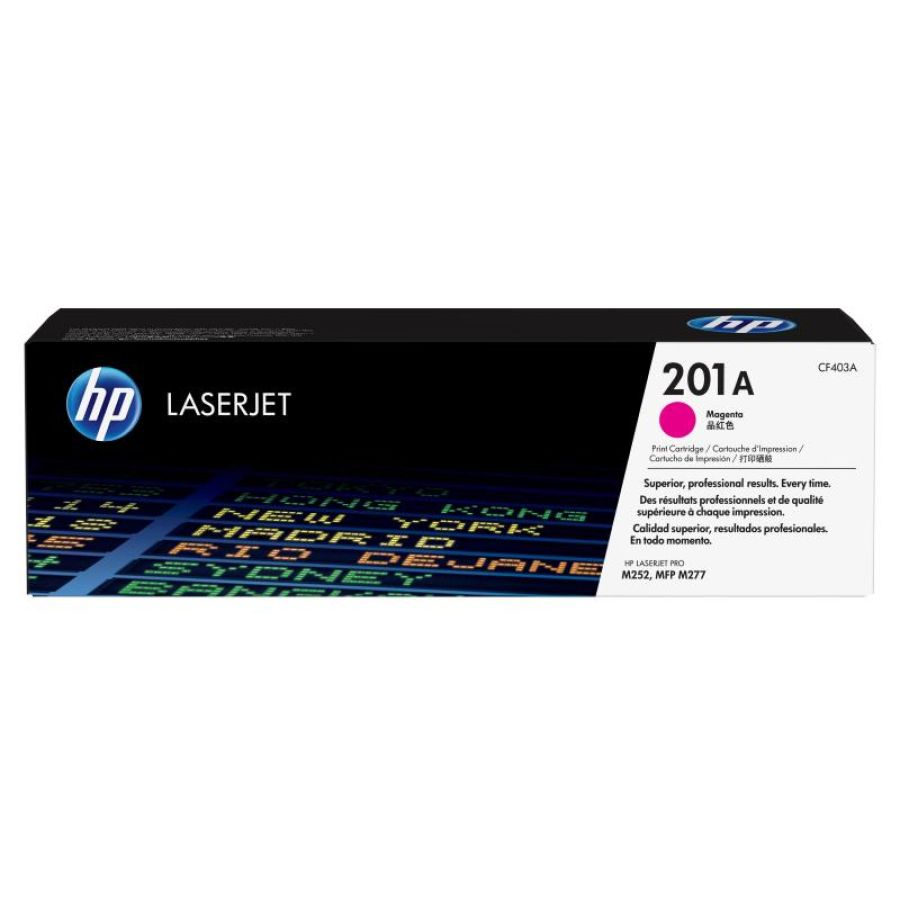 Hp cartuccia toner magenta originale laserjet 201a
