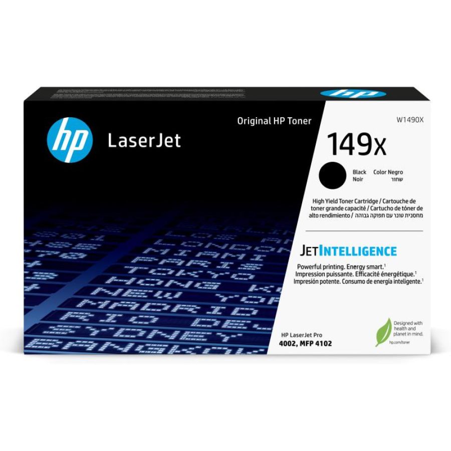 Hp cartuccia toner nero originale laserjet 149x ad alta capacità