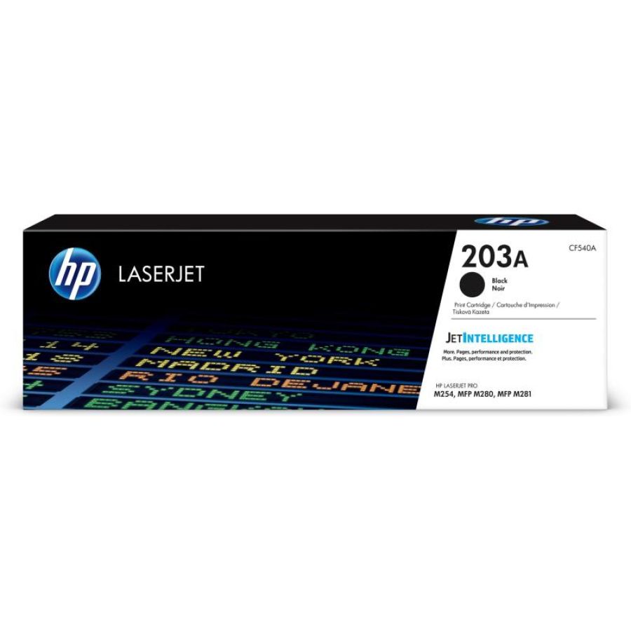Hp cartuccia toner nero originale laserjet 203a