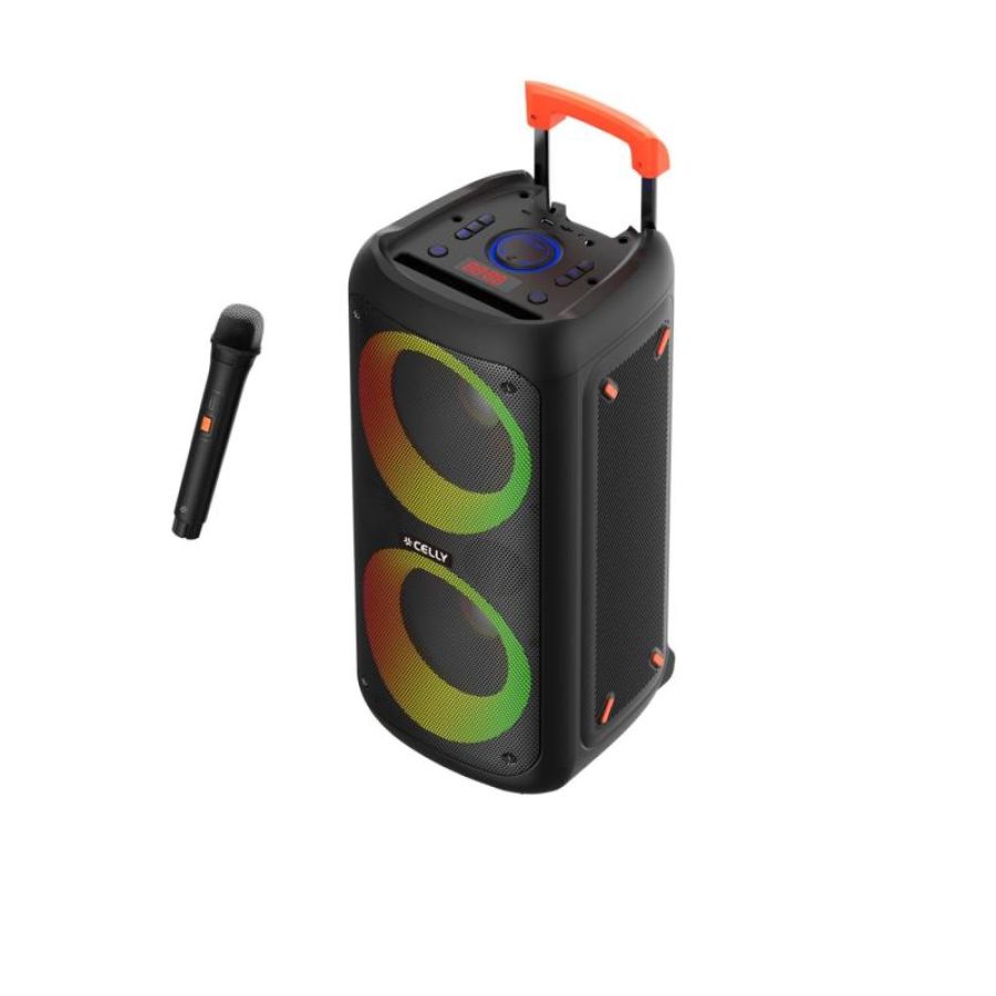 Partyspeaker wireless mic