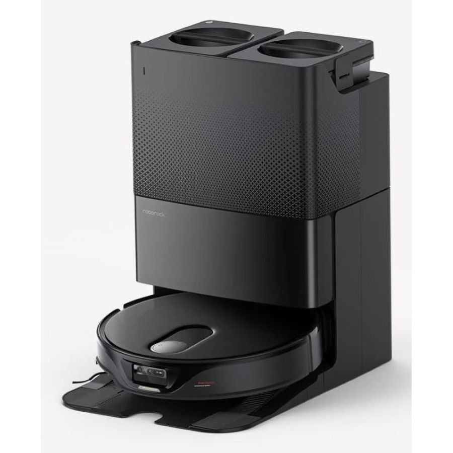 Roborock qrevo slim black aspirapolvere robot con stazione di pulizia