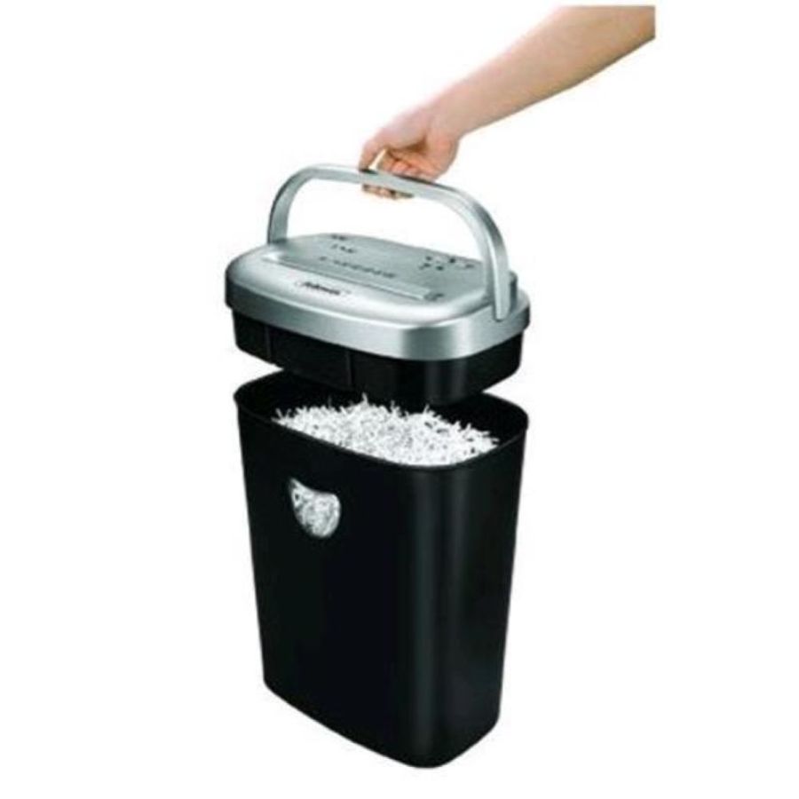 Fellowes leonardi 53c distruggidocumenti a frammento cestino 23lt colore nero