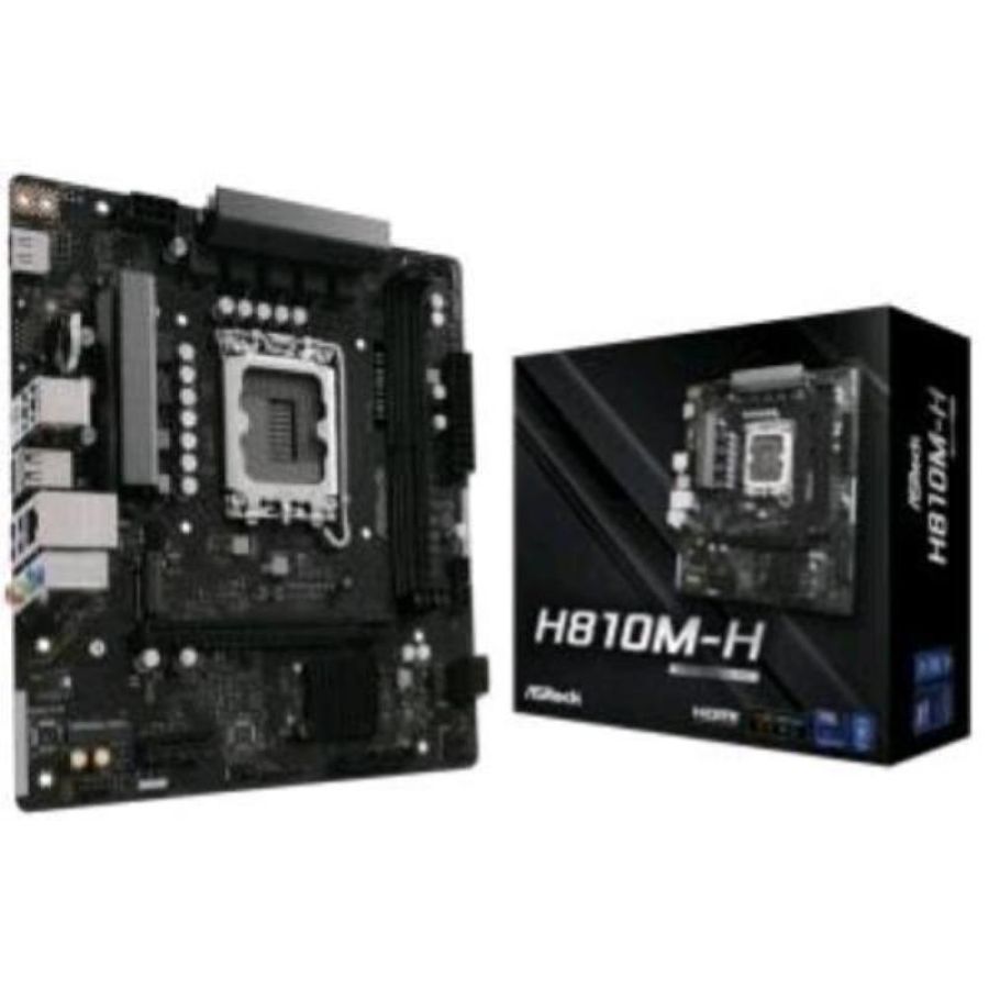 Asrock b760m-hdv/m.2 intel b760 2*ddr5 2*m.2 4*sataiii sk1700 hdmi/displayport/vga matx