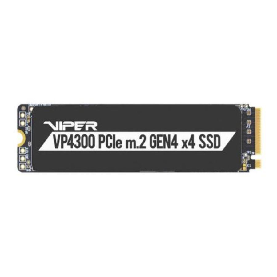 Patriot ssd interno viper vp4300 2tb m2 pcie r/w 7400/6800 gen 4x4