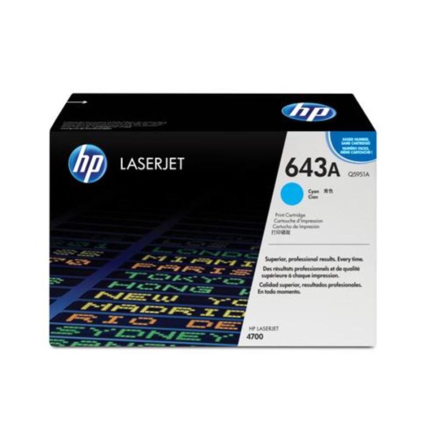 Hp toner ciano x lj color 4700