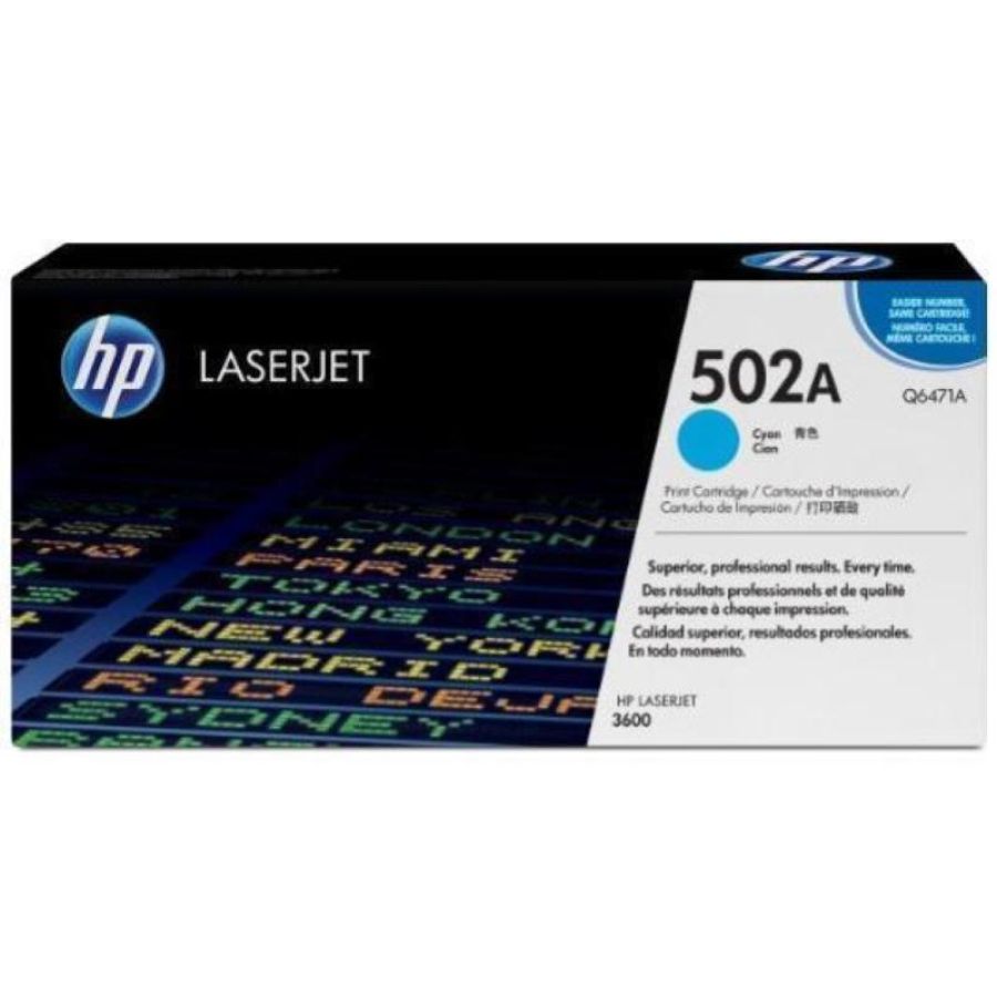 Hp toner ciano 3600