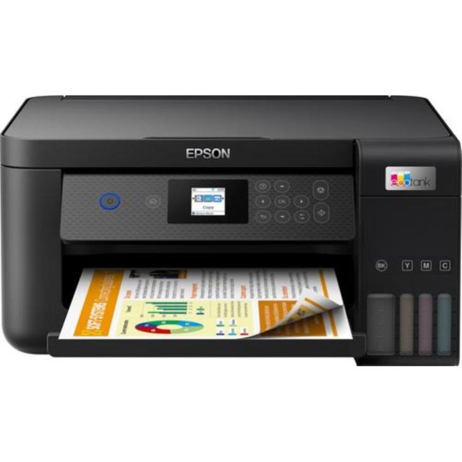 Epson multif. ink a4 colore, ecotank et-2850, 10ppm, fronte/retro, usb/wifi, 3 in 1
