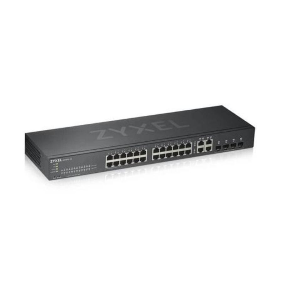 Zyxel switch managed nebulaflex 24 porte gigabit + 4 porte dual gigabit, ipv6, vlan, qos, igmp, desi