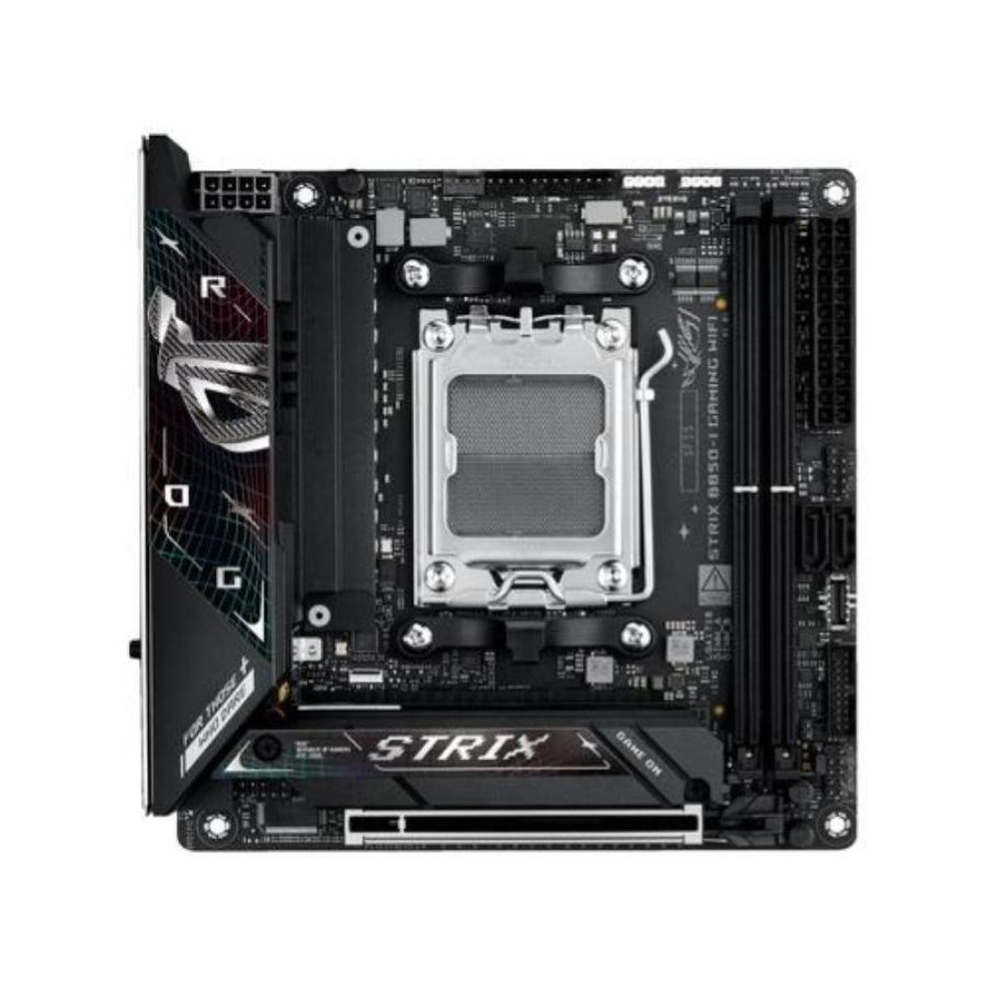 Asus mb amd b850i,ddr5, rog strix b850-i gaming wifi,am5,b850,usb,mb, m2/sata