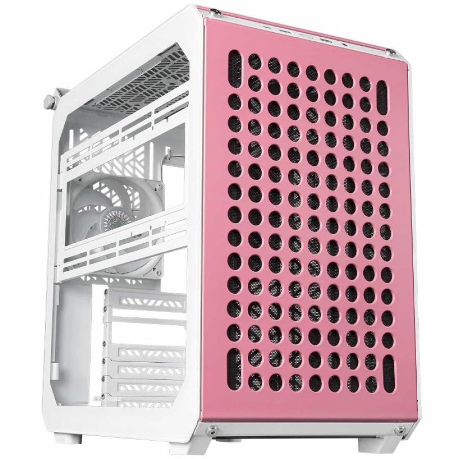 Cooler master case cube 500 flatpack macaron, mid tower, mb e-atx , 1x 120mm fan included, temperate