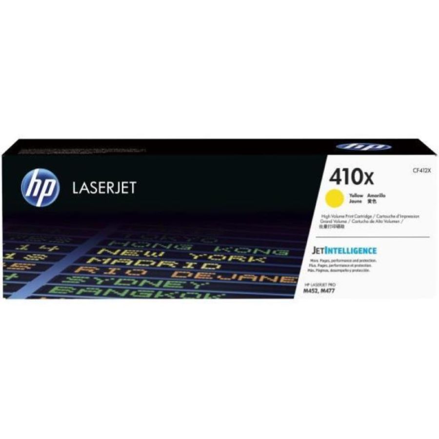 Hp toner giallo 5000pag per lj pro m452 m477, 410x