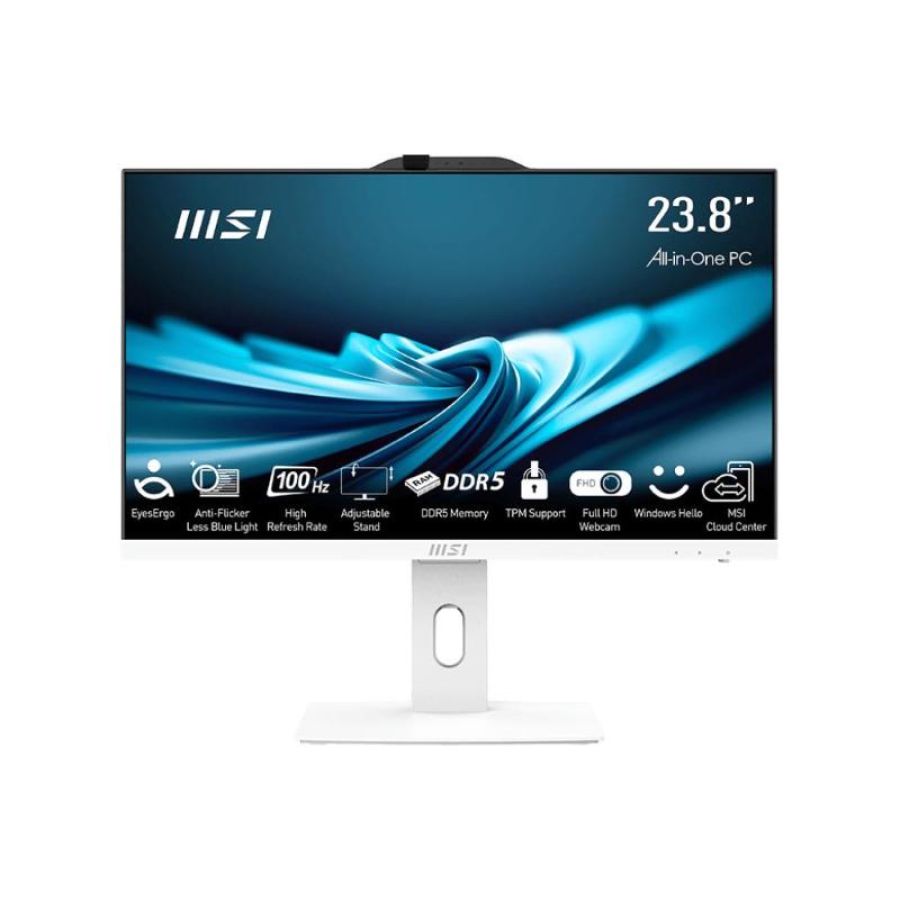 Msi pc aio 23,8 white i7-14700 16gb 512gb ssd win 11 pro