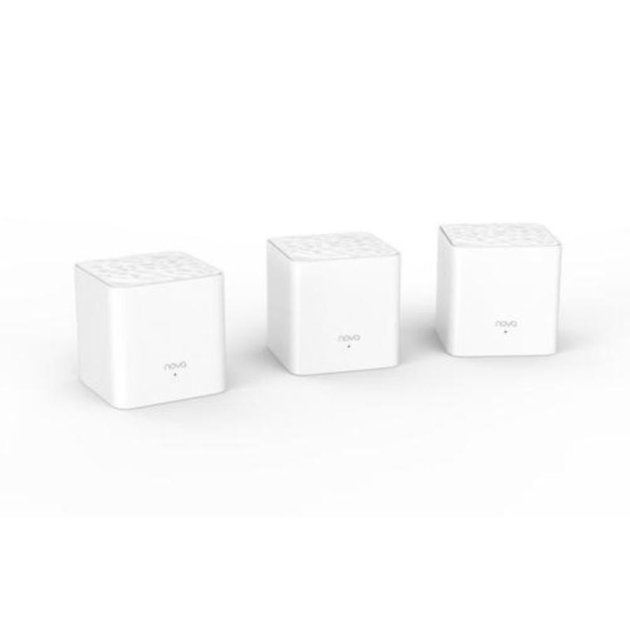 Tenda nova mw3 router mesh wi-fi ac1200 dual band (3-pack)
