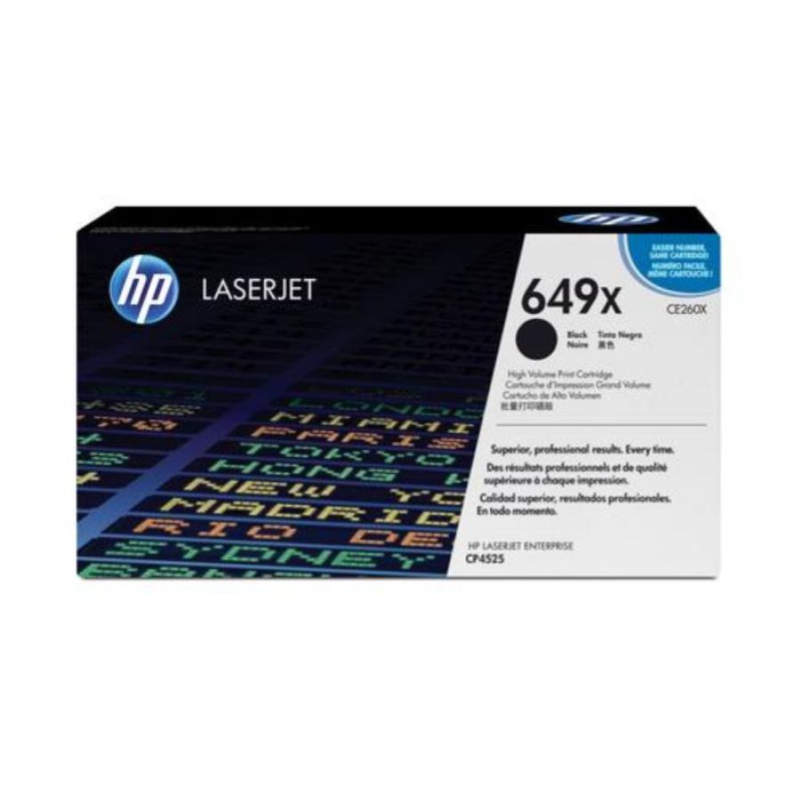 Hp toner laser jet nero 17000 pagine per cp4525