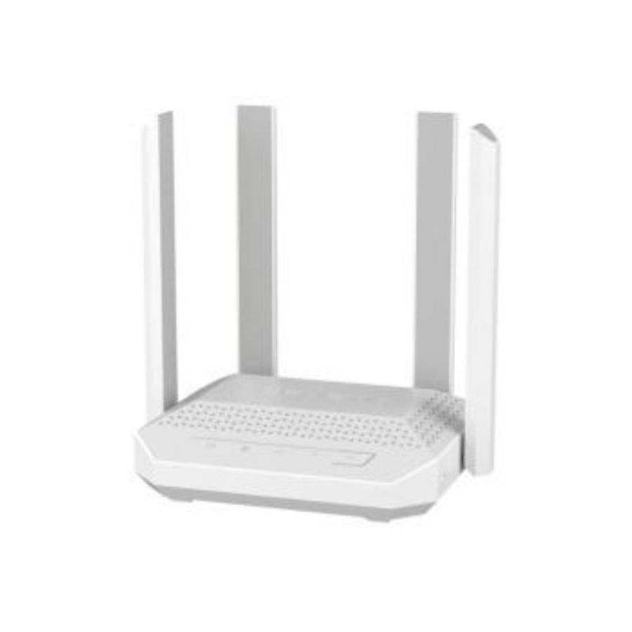 Keenetic sprinter 2nd gen. (kn-3711), router/extender gigabit wi-fi 6 mesh ax3000, con smart switch