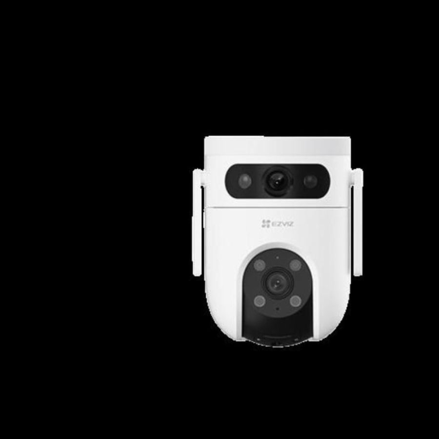Ezviz h9c 2k telecamera a doppia ottica 3+3 mp da esterno, wi-fi. doppia antenna wi-fi. visione nott