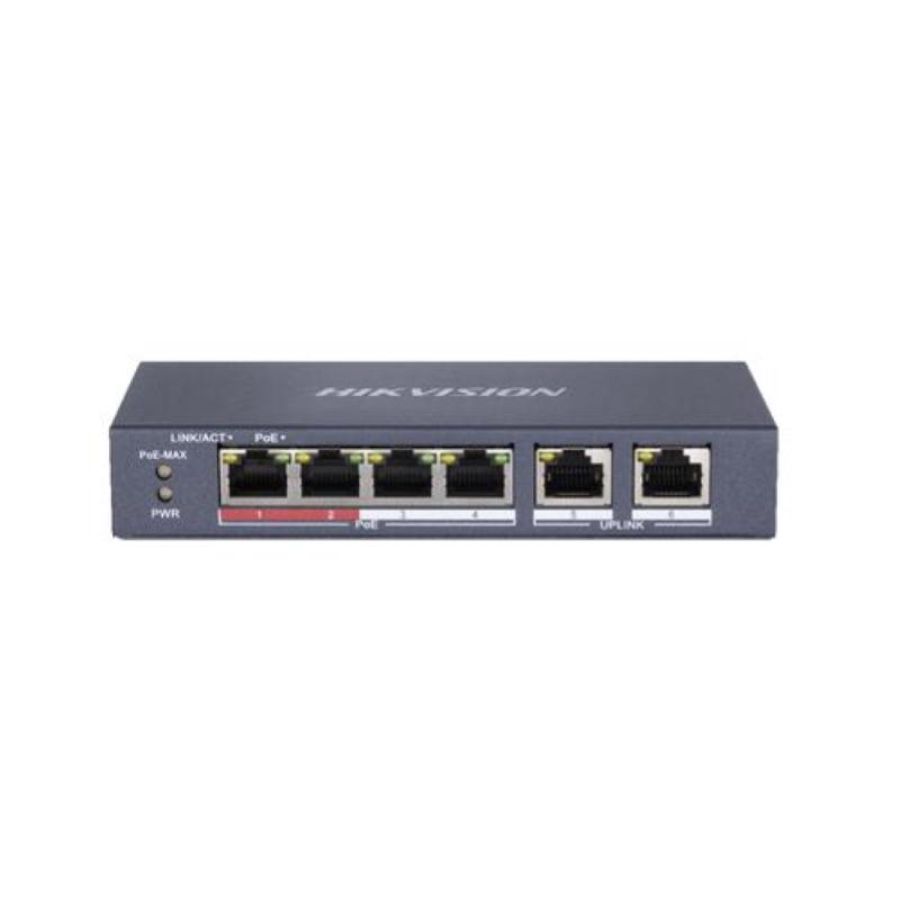 Hikvision switch 8 port gigabit unmanaged poe switch 1 gigabit rj45 uplink port, 1 gigabit sfp uplin