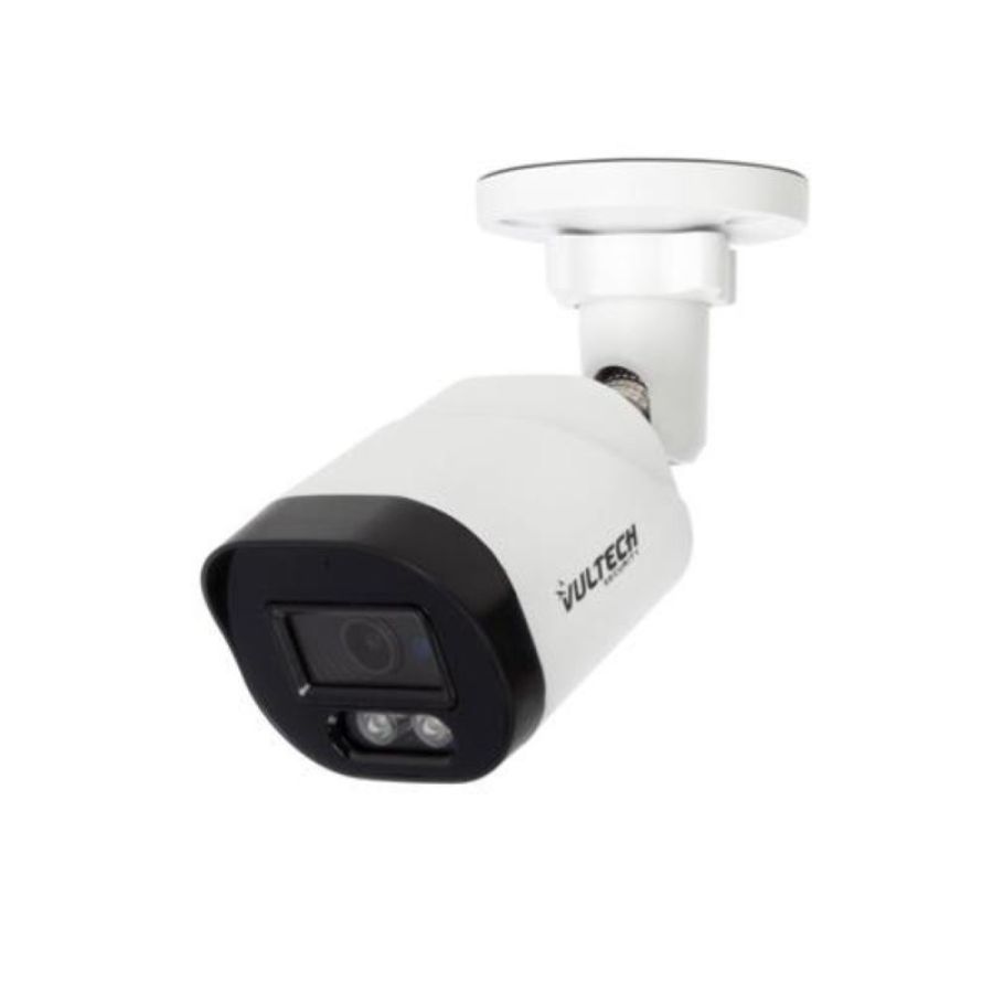 Vultech security telecamera ip bullet , 1/2,7 5 mpx h.265 poe 2,8mm 18pcs led ir smd 25m p2p smart