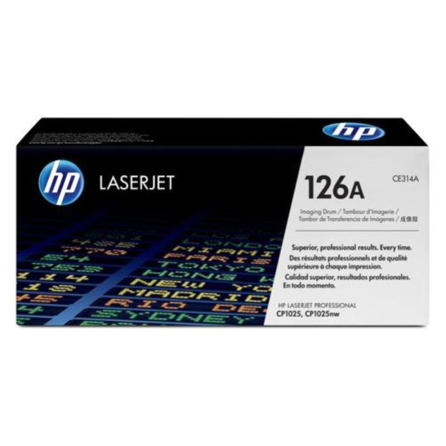 Hp tamburo 126a kit nero e colore per color laserjet m176, mfp177, m175