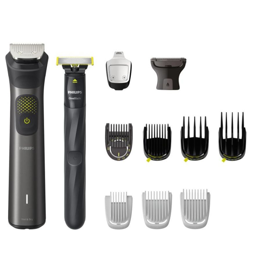 Philips ped philips grooming kit all in one kit 2 pezzi rifinitore e oneblade