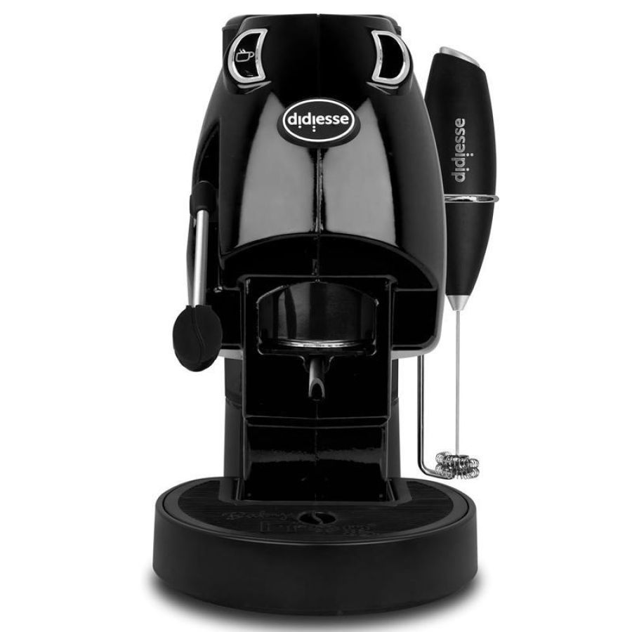 Didiesse baby frog coffee and tea (nero) - macchina da caffe`` con frullino e doppio portacialda - 450w