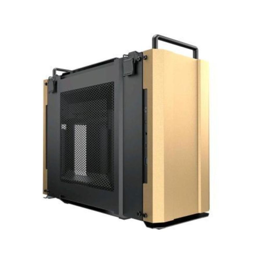 Cougar gaming dust 2 cabinet sff mini-itx slot 2 x 2.5 1 x 3.5 desert sand